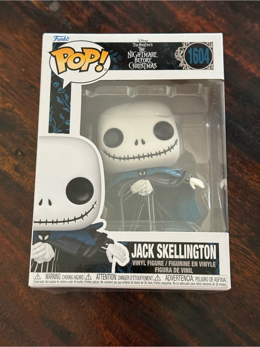 NIB Funko Pop! Disney: The Nightmare Before Christmas - Jack Skellington #1604